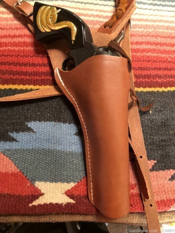 Doc Holliday inspired Huckleberry Shoulder Holster Fits Colt SAA 1873-img-6