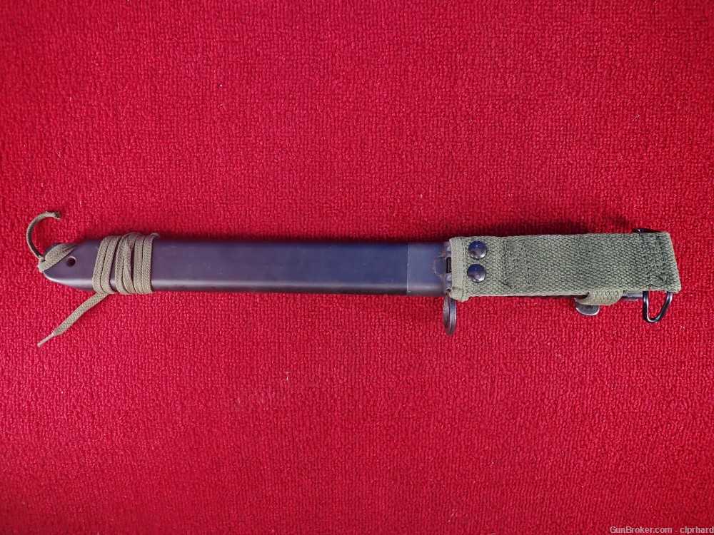 Very Rare German Eikhorn KCB-77 M1/L Long Bayonet Made by AES, Solingen -img-3