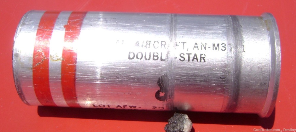 Live AN-M37 A1 Red Double Star Signal Flare 37mm-img-0