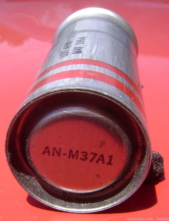 Live AN-M37 A1 Red Double Star Signal Flare 37mm-img-3