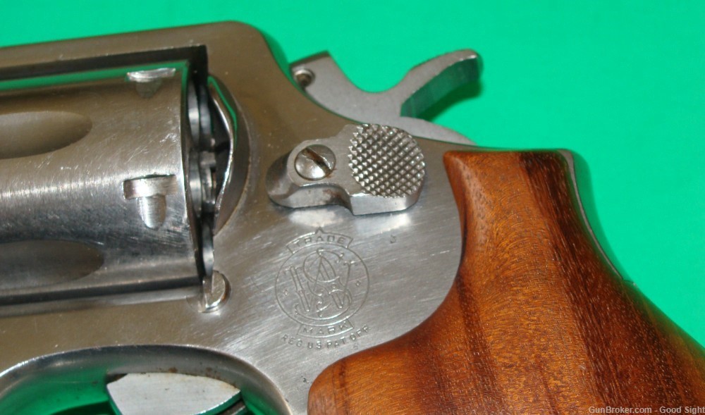 SMITH & WESSON MODEL 65 -3 4" BARREL .357MAG STAINLESS STEEL SQUARE BUTT-img-9