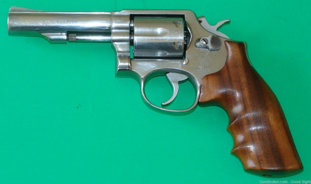 SMITH & WESSON MODEL 65 -3 4" BARREL .357MAG STAINLESS STEEL SQUARE BUTT-img-0