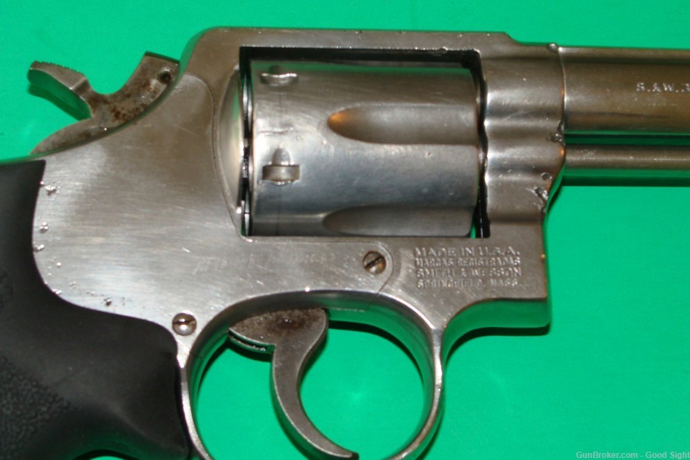 SMITH & WESSON MODEL 65 -3 3" BARREL .357MAG STAINLESS STEEL ROUND BUTT-img-3