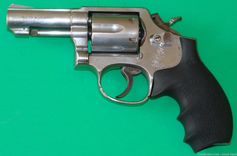 SMITH & WESSON MODEL 65 -3 3" BARREL .357MAG STAINLESS STEEL ROUND BUTT-img-0