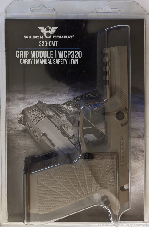 Wilson Combat 320-CMT Grip Module Tan for Sig 320-img-0
