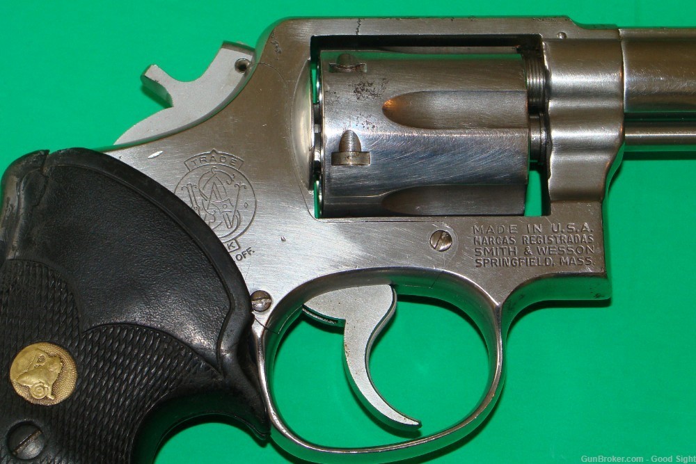 SMITH & WESSON MODEL 64 -3  4" BARREL .38SPL STAINLESS STEEL SQUARE BUTT-img-7