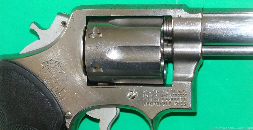 SMITH & WESSON MODEL 64 -3  4" BARREL .38SPL STAINLESS STEEL SQUARE BUTT-img-9