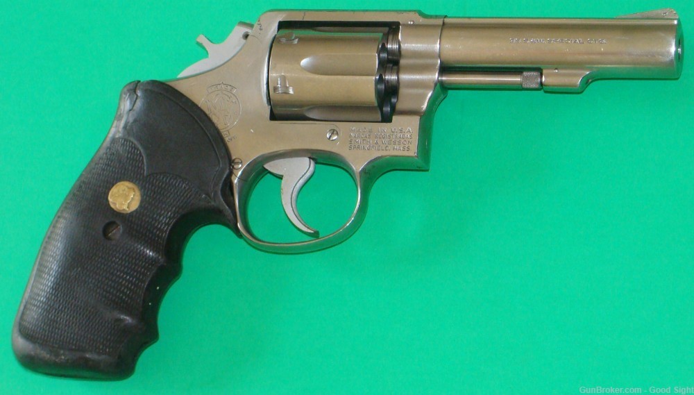 SMITH & WESSON MODEL 64 -3  4" BARREL .38SPL STAINLESS STEEL SQUARE BUTT-img-1