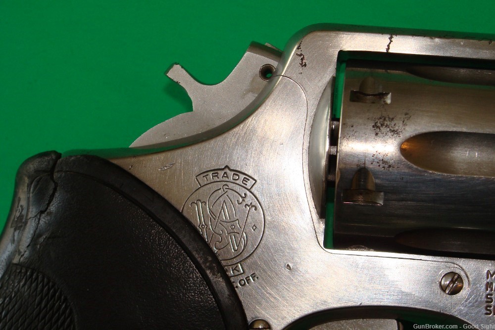SMITH & WESSON MODEL 64 -3  4" BARREL .38SPL STAINLESS STEEL SQUARE BUTT-img-5