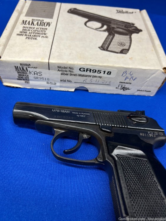 Baikal Makarov 9x18 pistol no reserve penny auction -img-4