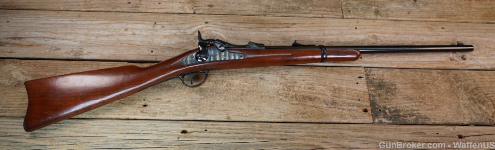H&R Springfield Model 1873 Trapdoor SRC 45-70 Cavalry Carbine -img-48