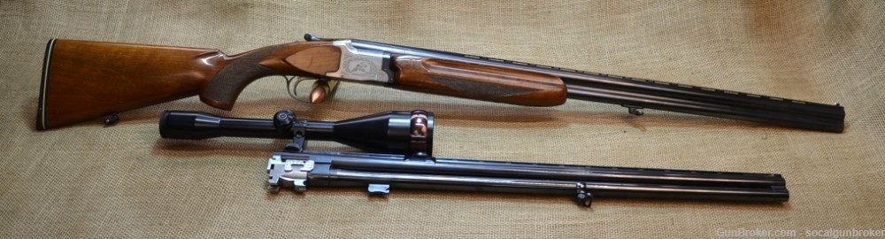 Winchester 101 XTR Lightweight 20 gauge set and 20/.30-06 set-img-0