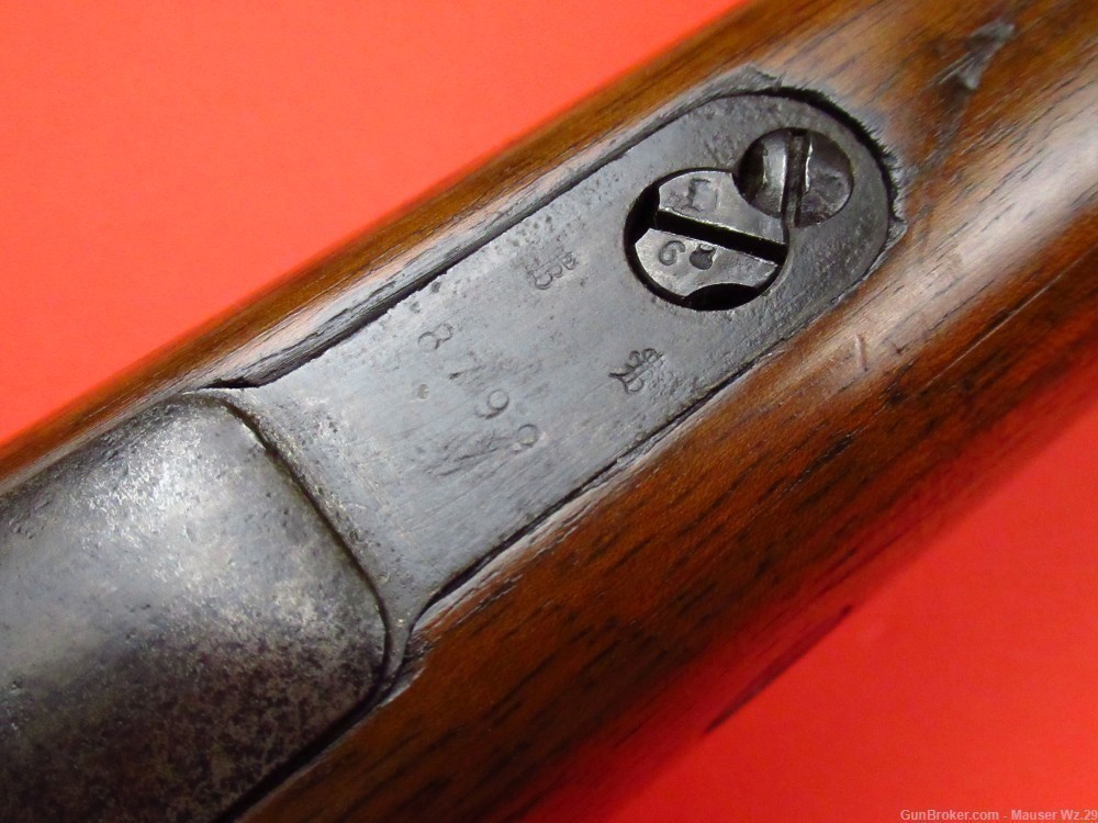 Very rare 1908 DWM BERLIN WWII German Gewehr 98 rifle 8mm Mauser K98 Gew98-img-79