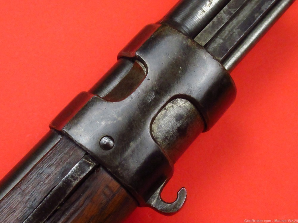 Very rare 1908 DWM BERLIN WWII German Gewehr 98 rifle 8mm Mauser K98 Gew98-img-10