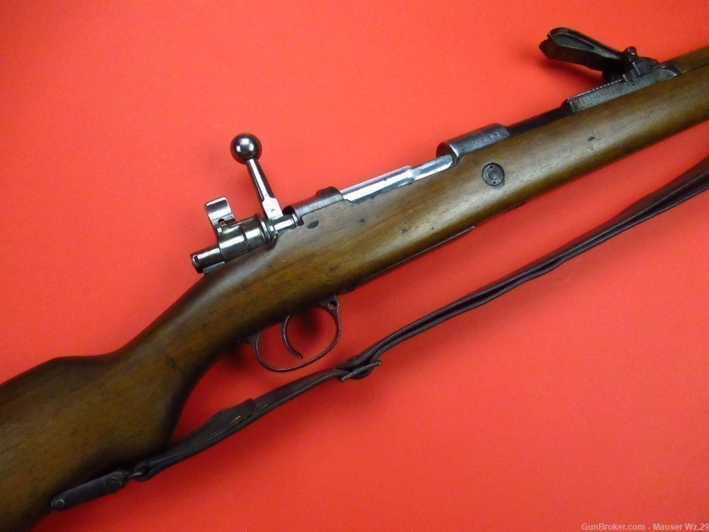 Very rare 1908 DWM BERLIN WWII German Gewehr 98 rifle 8mm Mauser K98 Gew98-img-20