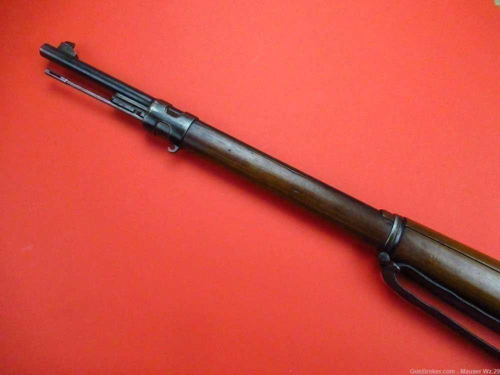 Very rare 1908 DWM BERLIN WWII German Gewehr 98 rifle 8mm Mauser K98 Gew98-img-29