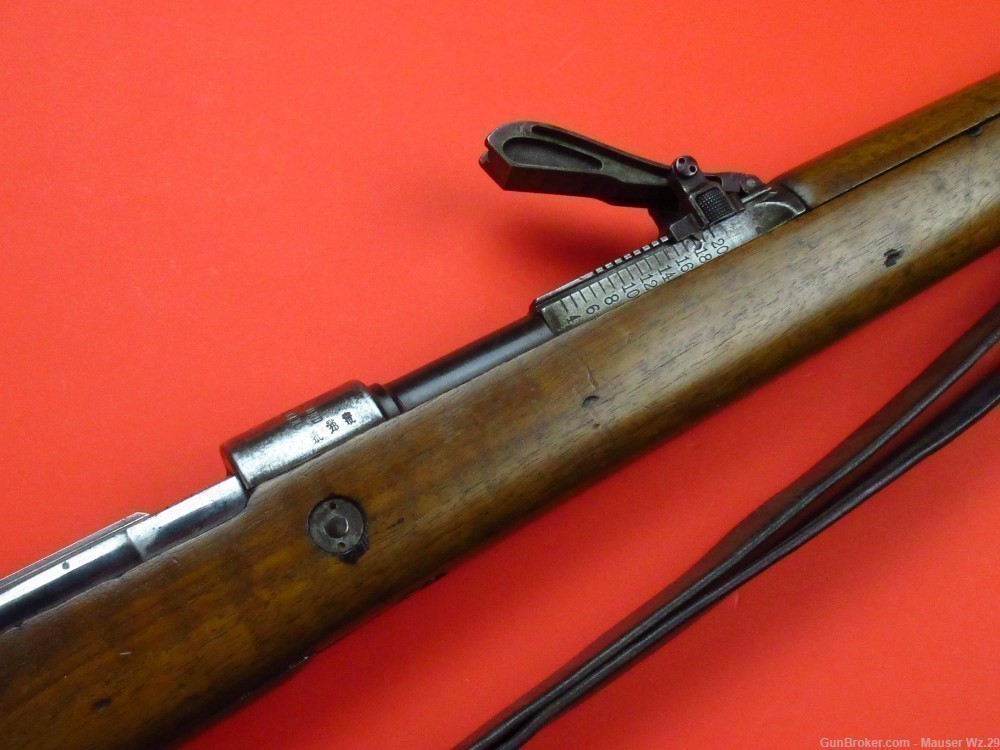 Very rare 1908 DWM BERLIN WWII German Gewehr 98 rifle 8mm Mauser K98 Gew98-img-17