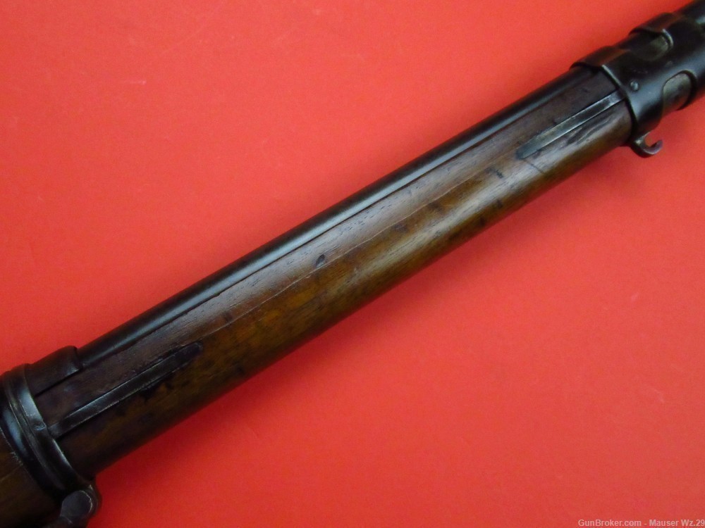 Very rare 1908 DWM BERLIN WWII German Gewehr 98 rifle 8mm Mauser K98 Gew98-img-7