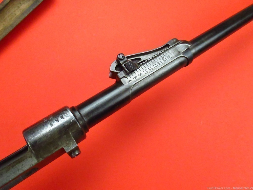 Very rare 1908 DWM BERLIN WWII German Gewehr 98 rifle 8mm Mauser K98 Gew98-img-116