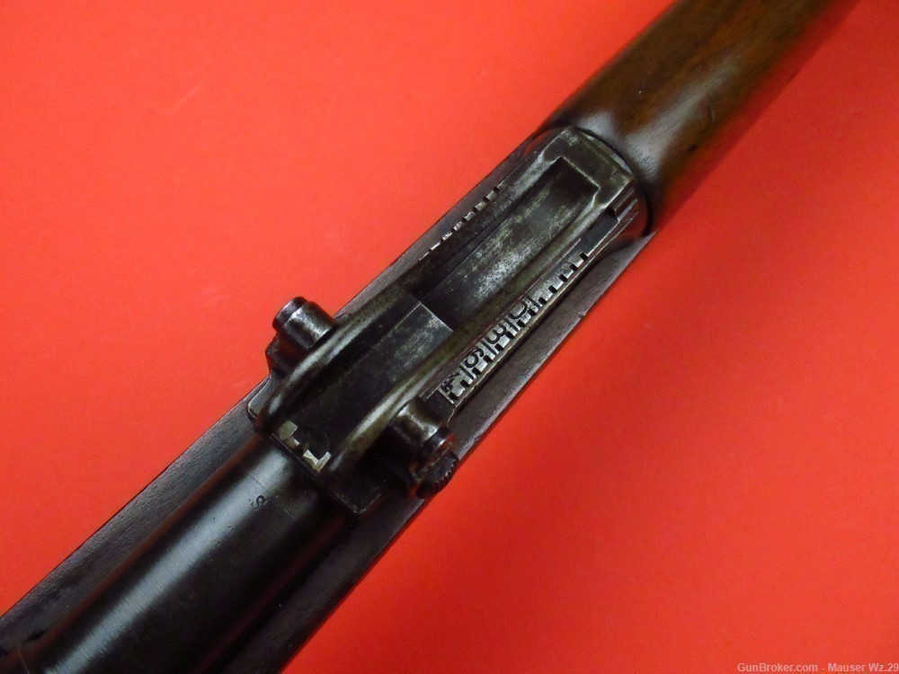 Very rare 1908 DWM BERLIN WWII German Gewehr 98 rifle 8mm Mauser K98 Gew98-img-55