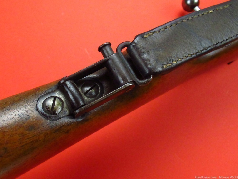 Very rare 1908 DWM BERLIN WWII German Gewehr 98 rifle 8mm Mauser K98 Gew98-img-73