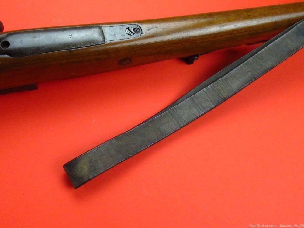 Very rare 1908 DWM BERLIN WWII German Gewehr 98 rifle 8mm Mauser K98 Gew98-img-76