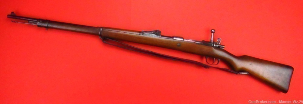 Very rare 1908 DWM BERLIN WWII German Gewehr 98 rifle 8mm Mauser K98 Gew98-img-0