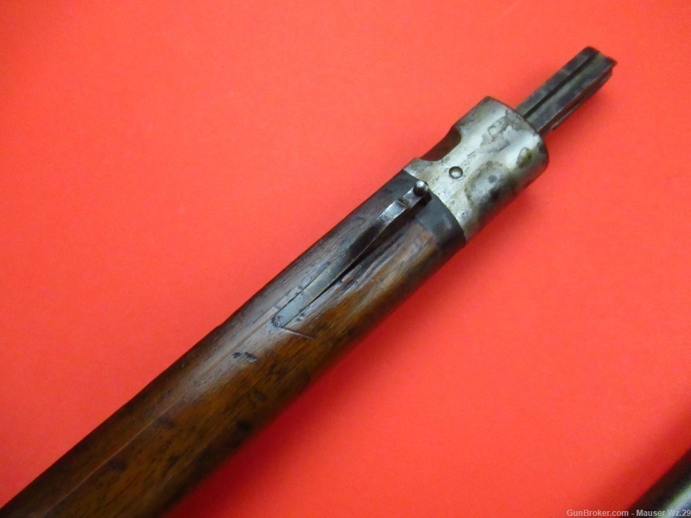 Very rare 1908 DWM BERLIN WWII German Gewehr 98 rifle 8mm Mauser K98 Gew98-img-100