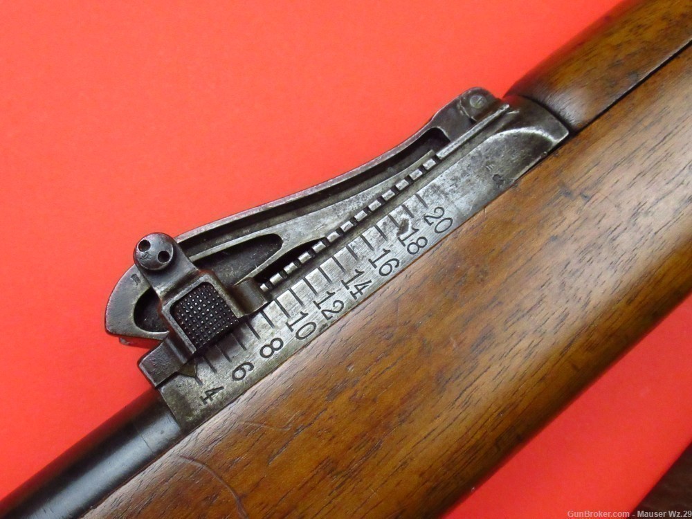 Very rare 1908 DWM BERLIN WWII German Gewehr 98 rifle 8mm Mauser K98 Gew98-img-13