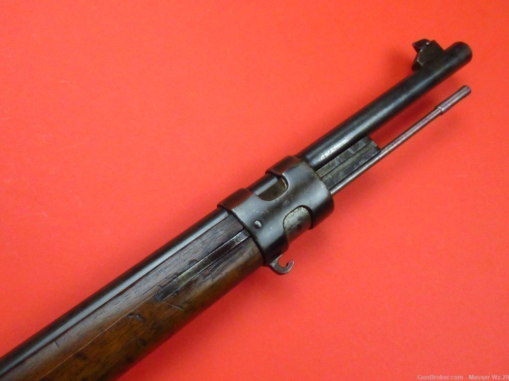 Very rare 1908 DWM BERLIN WWII German Gewehr 98 rifle 8mm Mauser K98 Gew98-img-8