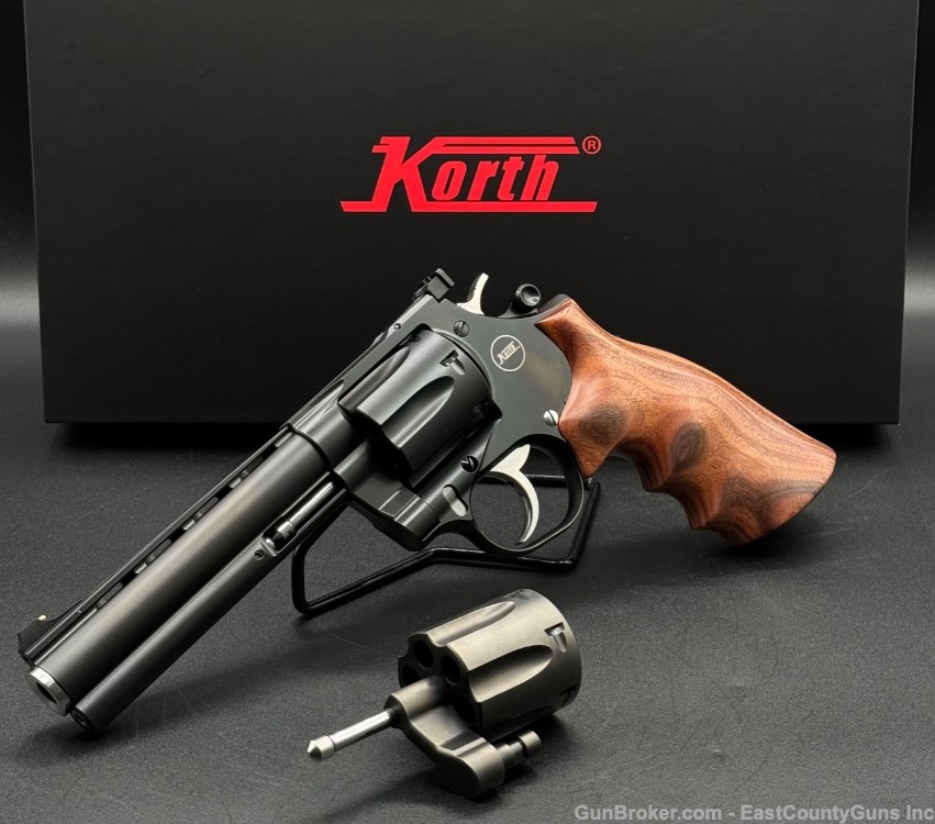 Nighthawk Custom / Korth Mongoose 357 Magnum / 9mm Dual Cylinder - SWEET -img-3
