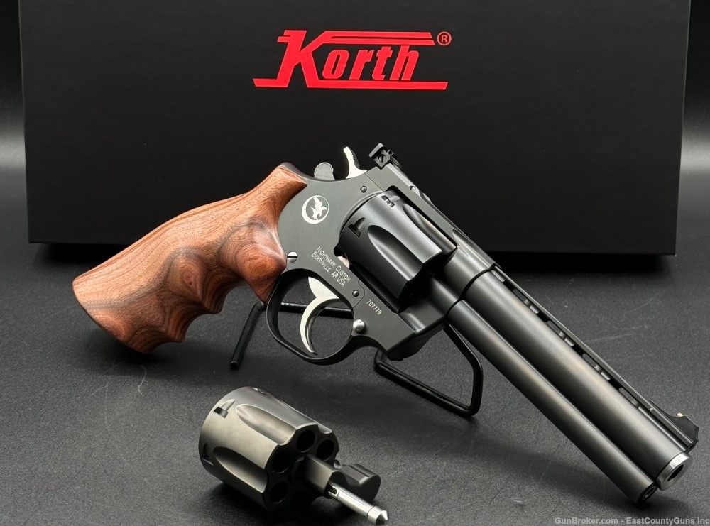 Nighthawk Custom / Korth Mongoose 357 Magnum / 9mm Dual Cylinder - SWEET -img-0