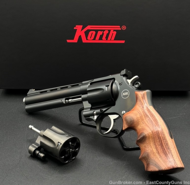 Nighthawk Custom / Korth Mongoose 357 Magnum / 9mm Dual Cylinder - SWEET -img-2