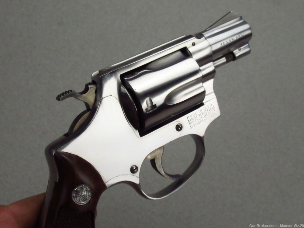Very rare 1966 2" MODEL 60 Smith & Wesson Revolver Chiefs Special 38 S&W 36-img-39