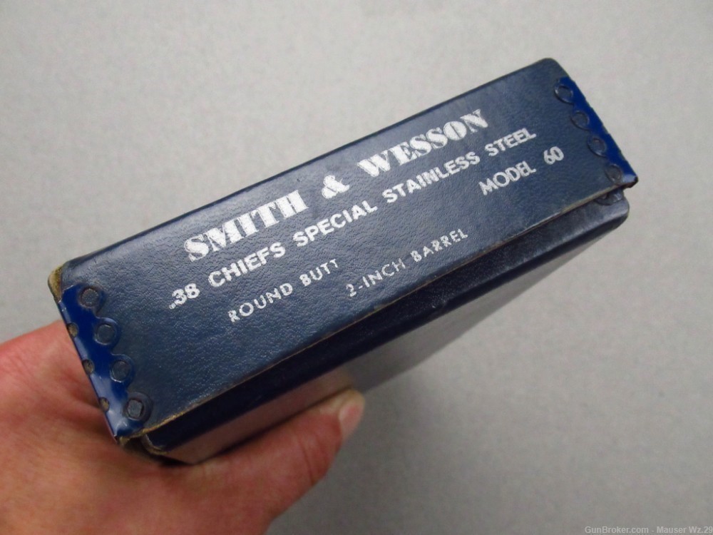 Very rare 1966 2" MODEL 60 Smith & Wesson Revolver Chiefs Special 38 S&W 36-img-101