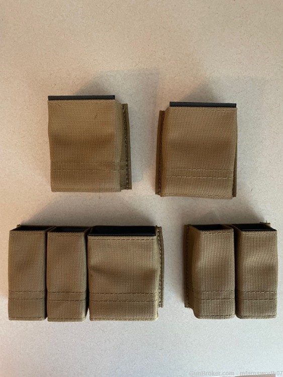Esstac Mag Pouches 556 and Pistol in Coyote Brown-img-1