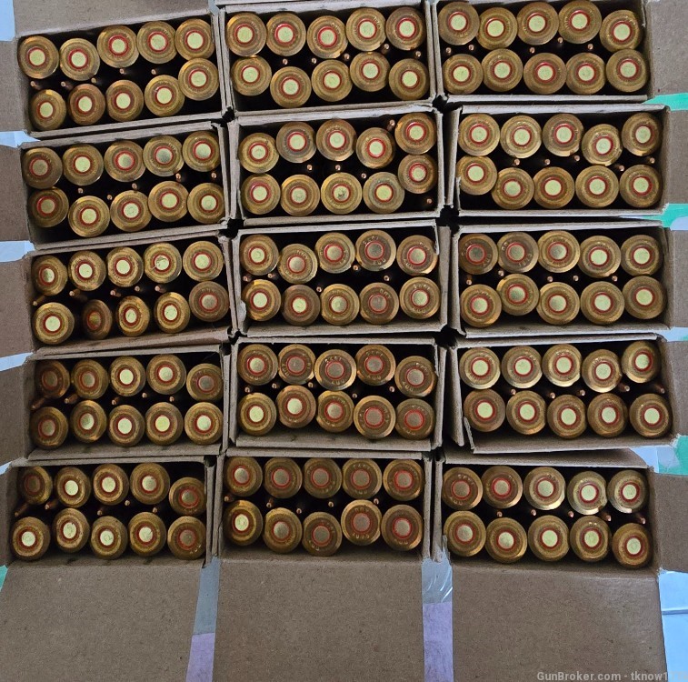 225 Rounds 7.62x54R 182 Grain FMJ Yugo Surplus Ammo For Sale Brass Case-img-1