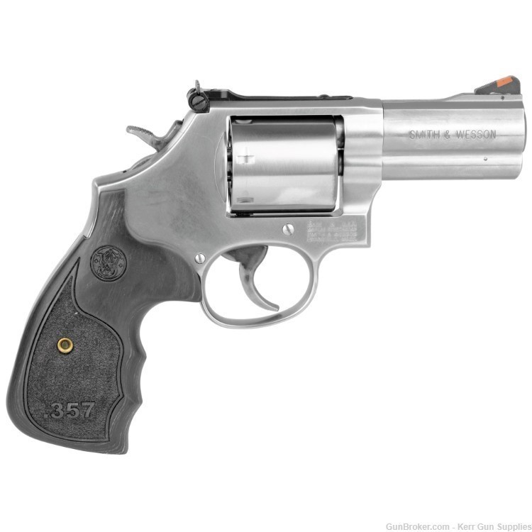 S&W 686 PLUS .357MAGNUM 7-RND 150853 SATIN STAINLESS SA/DA REVOLVER, NIB-img-3