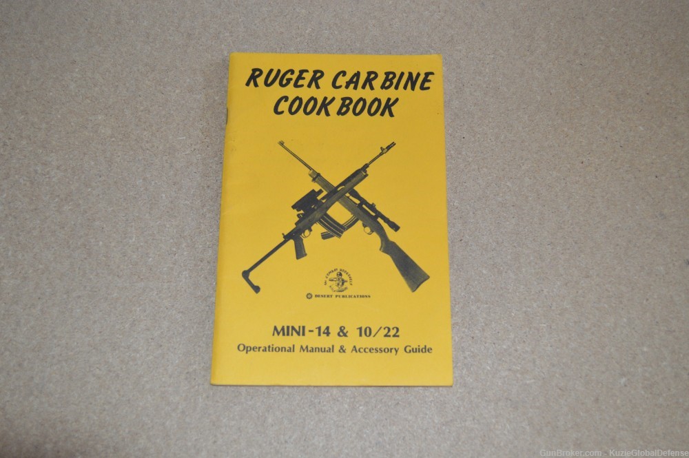 Ruger carbine cookbook| Ruger Mini 14 &  Ruger10/22 -img-0