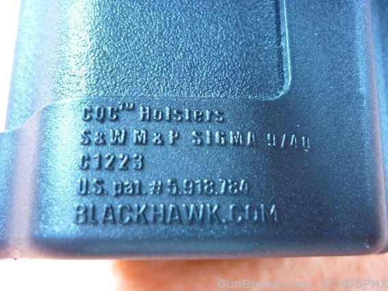 Smith & Wesson M&P Blackhawk Holster BLK RH-img-2