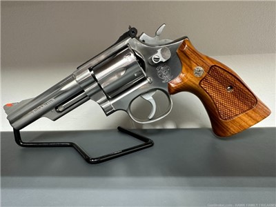 SMITH & WESSON 66-3 *PRE-LOCK* POLISHED STAINLESS 357 MAG 4" STUNNING 