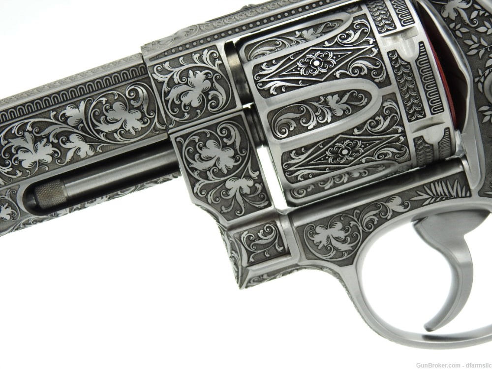 Rare Collector Custom Engraved S&W Smith & Wesson 629 Classic 6.5" 44 MAG-img-6