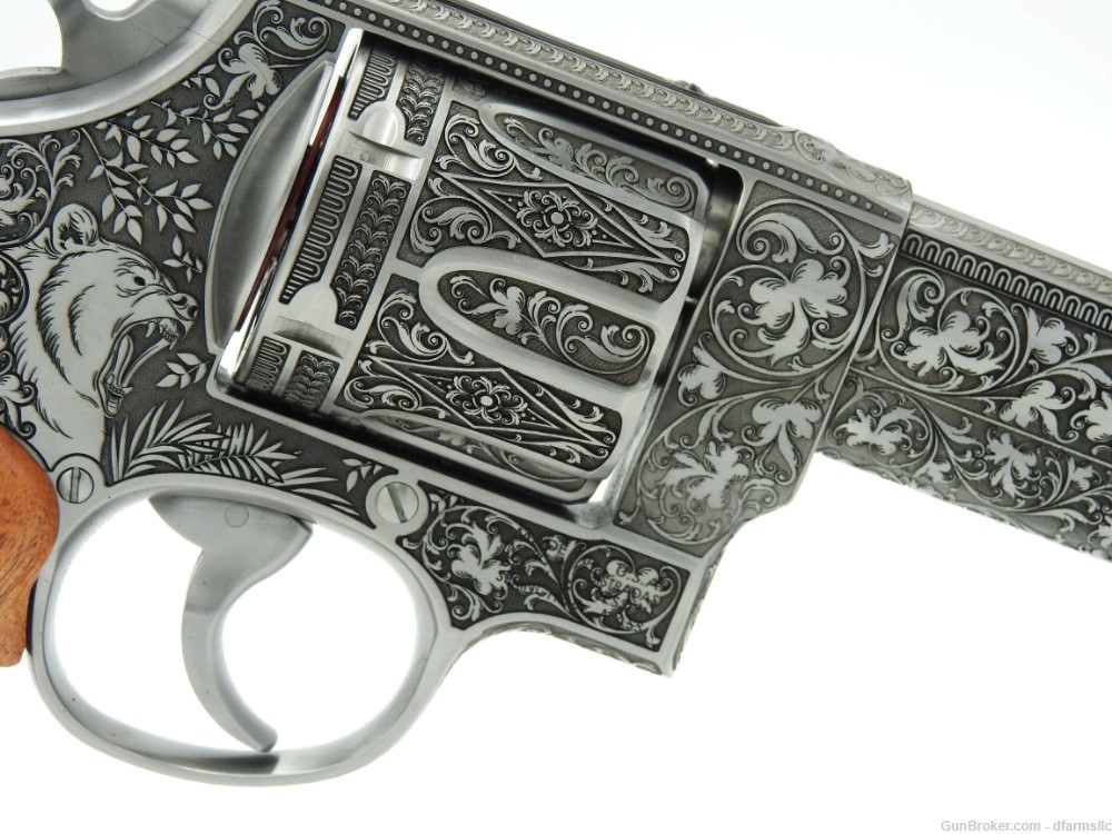 Rare Collector Custom Engraved S&W Smith & Wesson 629 Classic 6.5" 44 MAG-img-16