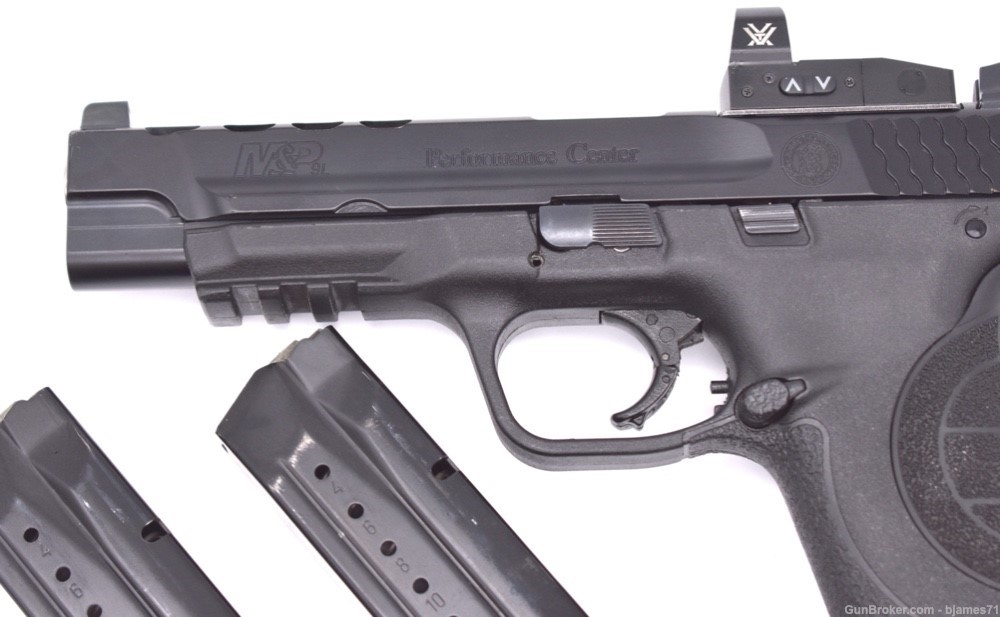 S&W M&P 9L Ported Performance Center C.O.R.E. with VORTEX RED DOT -img-3