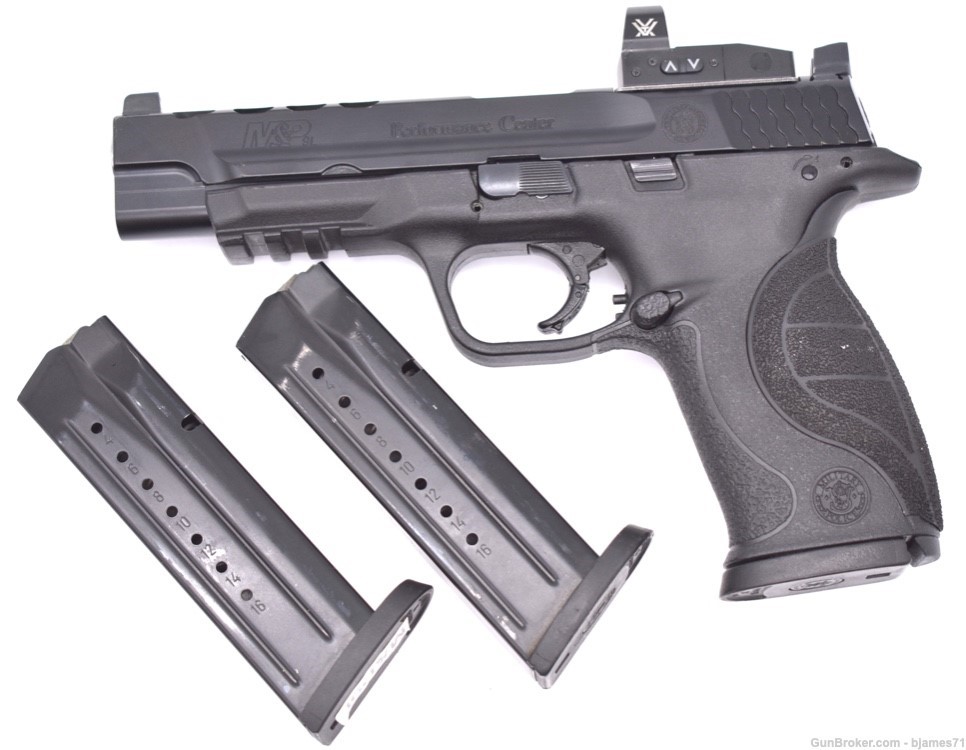 S&W M&P 9L Ported Performance Center C.O.R.E. with VORTEX RED DOT -img-2