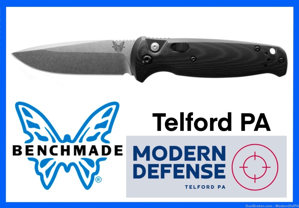Benchmade Claymore Auto Ranger Green 3.6" NEW in TELFORD PA-img-0