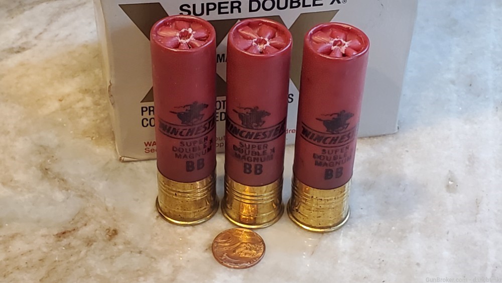 Winchester Super Double X Magnum 10 Gauge 3 1/2" BB Copper plated 25ct-img-1