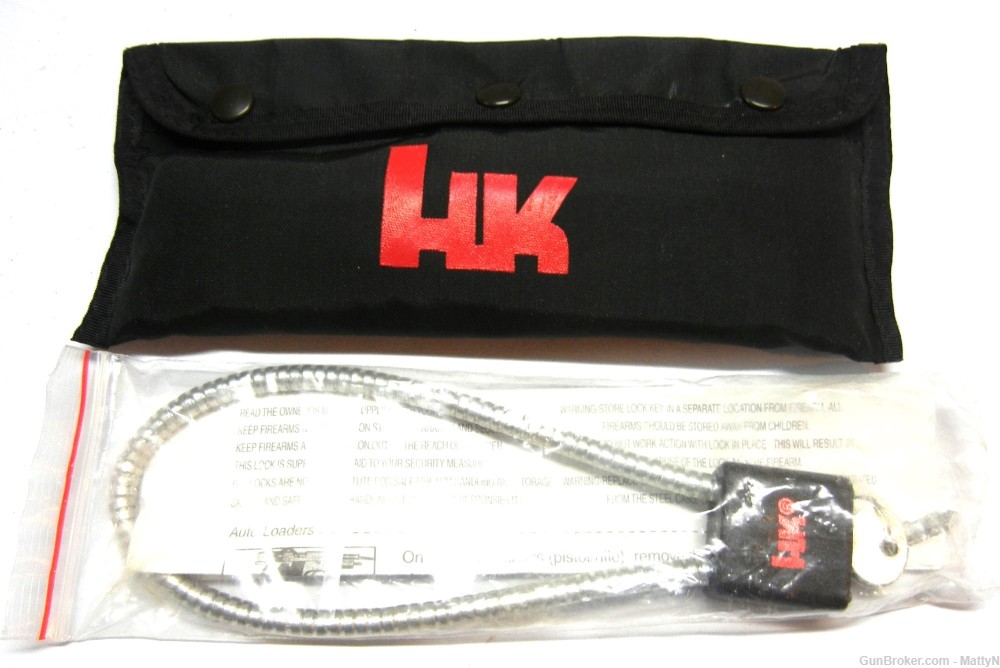 H&K .45 ACP Cleaning Kit and H&K Trigger Lock -img-0