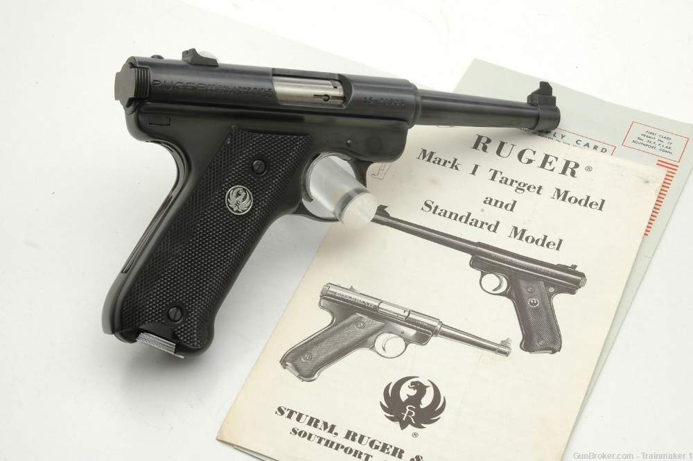 Ruger Mark I Standard .22LR 1978 mfg. Mint! NO RES.-img-17