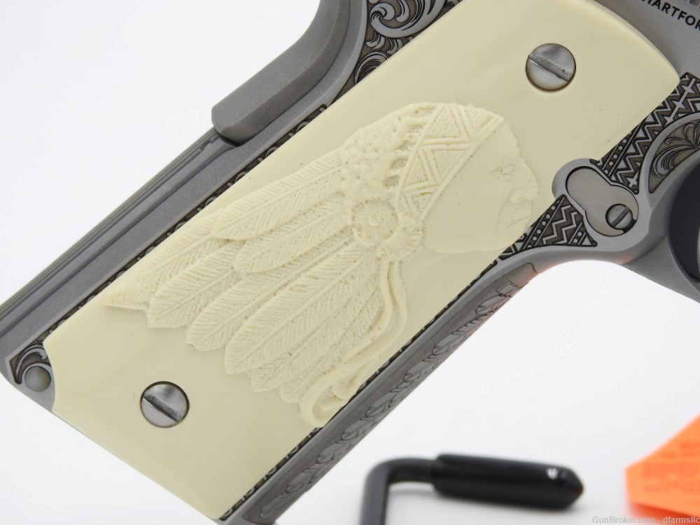 NEW RELEASE! Custom Engraved Tomahawk Colt 1911 70 Government Model 45 ACP-img-19